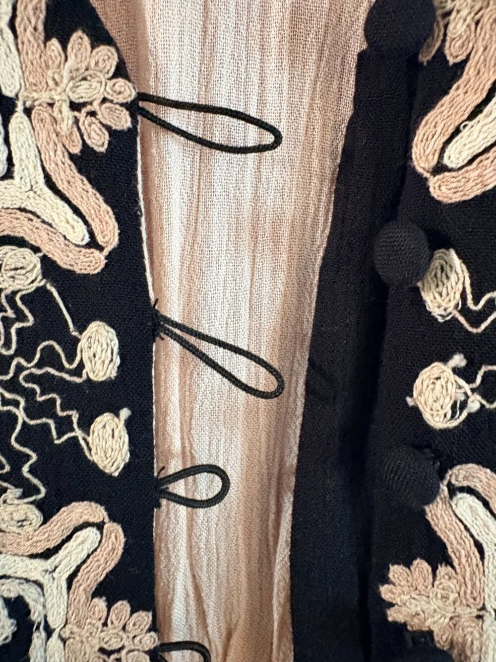 Free People Journey To The Horizon Embroidered Maxi Dress Pink Sz 2 (S) Women’s - Picture 9 of 9